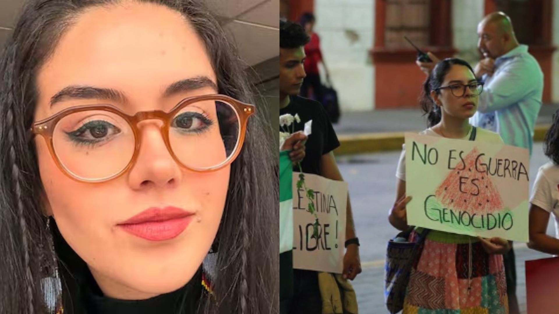 Reprimen en Nayarit a jóvenes que piden liberar a mexicana secuestrada por Israel