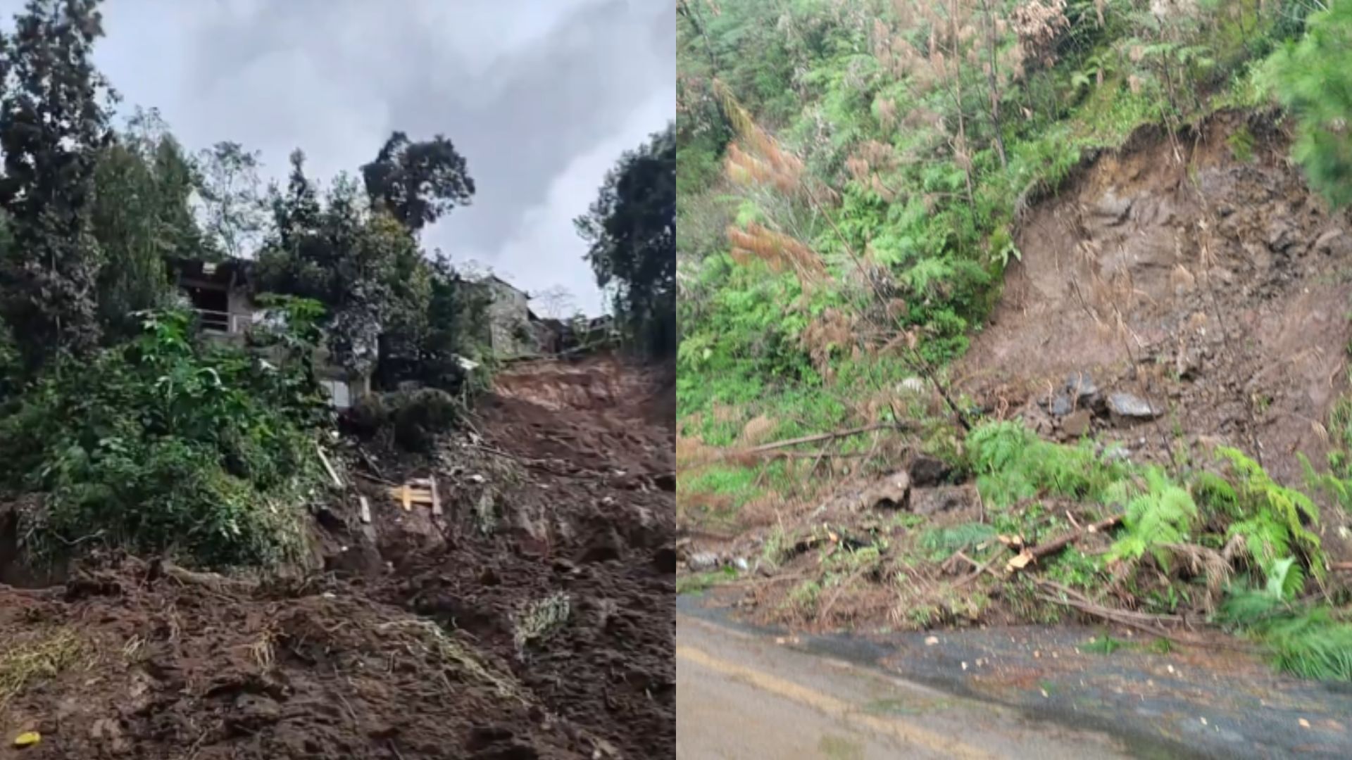 Ya van 5 muertos y 3 desaparecidos, por las fuertes lluvias en la Sierra Norte de Puebla