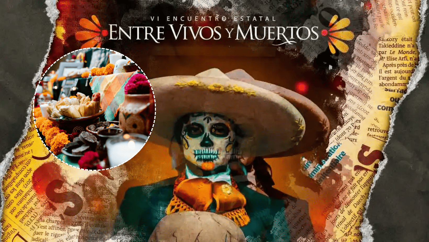 Puebla se prepara para el Encuentro Estatal “Entre Vivos y Muertos 2025”