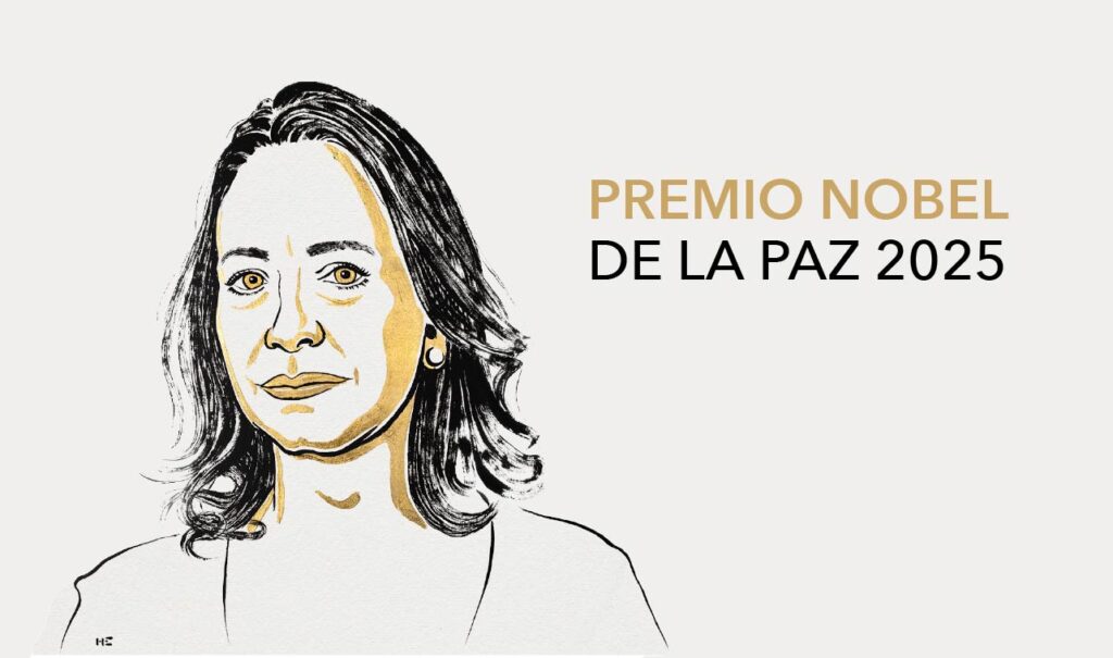 Nobel de la Paz 2025 para María Corina Machado