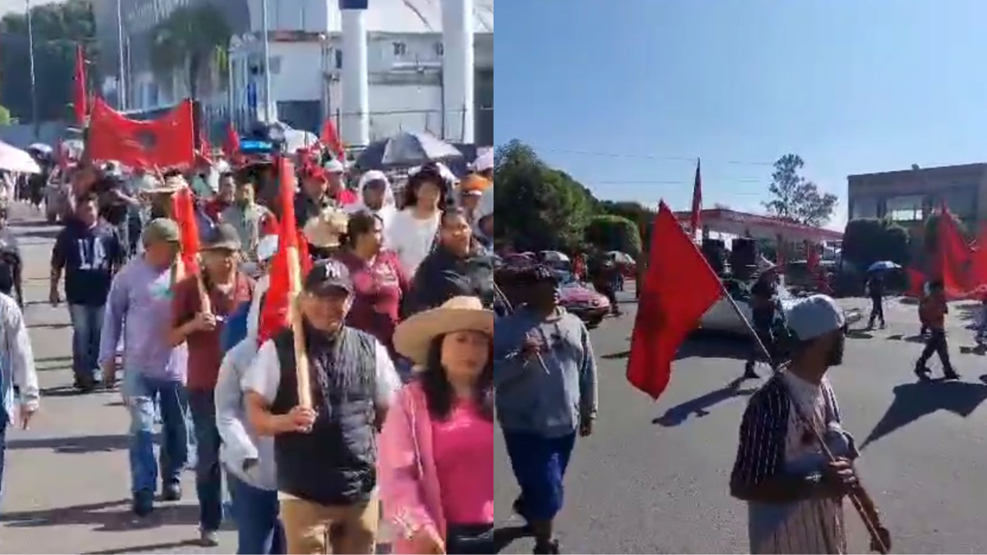 “28 de Octubre” se moviliza en Puebla para conmemorar el 2 de Octubre del 1968