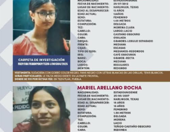 Desaparecen en Teziutlán tres personas, entre ellas una joven embarazada de 6 meses