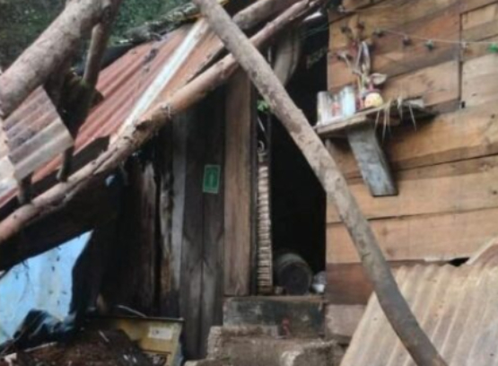 Deslave en Xicotepec sepulta vivienda y deja sin vida a una abuela; su nieto sigue desaparecido
