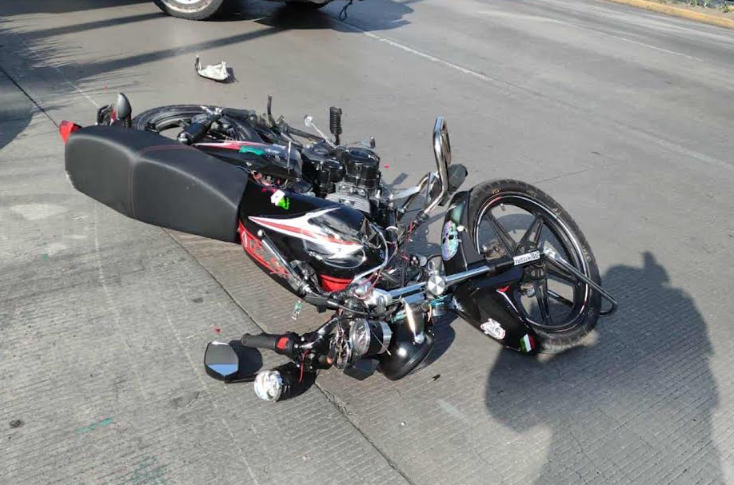 Se incrementan los accidentes de motocicletas en Tehuacán; algunos de los tripulantes han perdido la vida