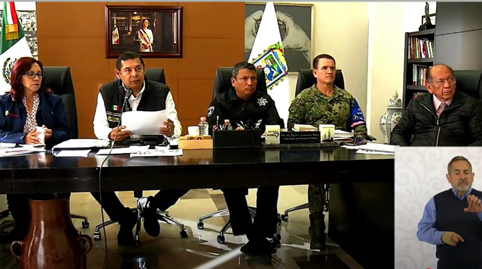 Reporta Armenta en la mañanera de Sheinbaum 13 muertos y 4 desaparecidos por deslaves en Puebla