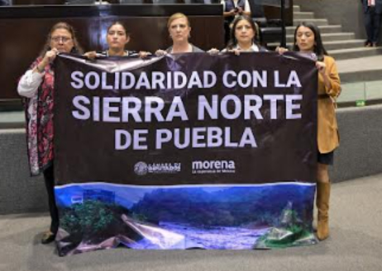 Diputadas federales de Puebla llaman a la solidaridad, pero pocas llevan ayuda a la Sierra Norte