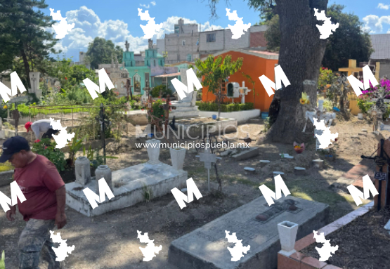 Alistan operativo para visitantes en panteones de Texmelucan