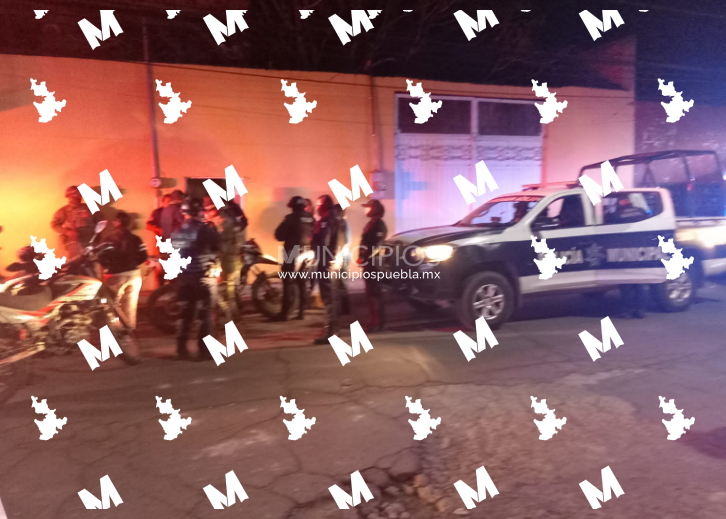 Robo a casa habitación en Texmelucan genera movilización policiaca