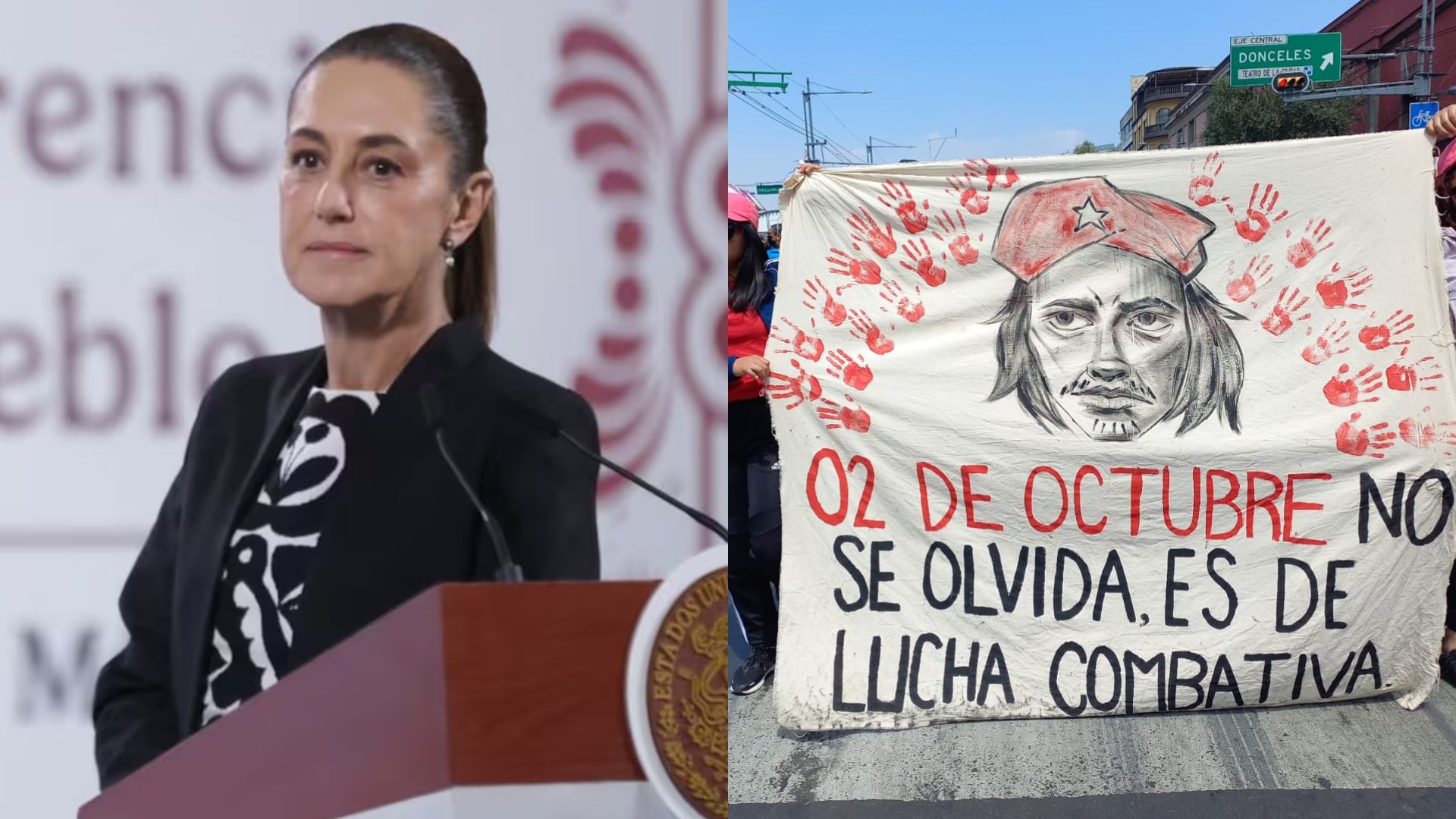 El 2 de Octubre no se olvida, y ese tipo de atrocidad no volverá a pasar: Sheinbaum
