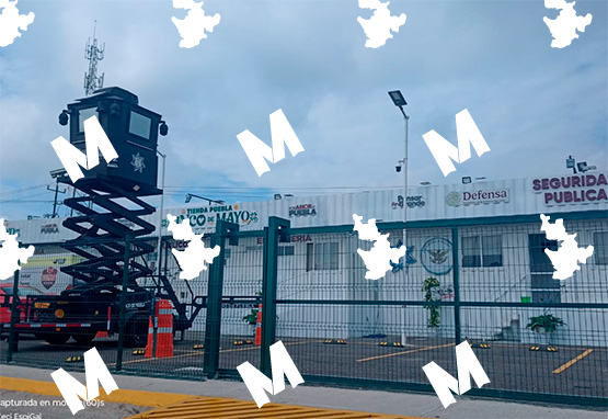 Roban camión de carga cerca del CESAT en Texmelucan