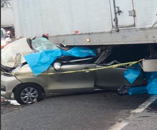 Tres personas mueren tras accidente en la México-Tuxpan 