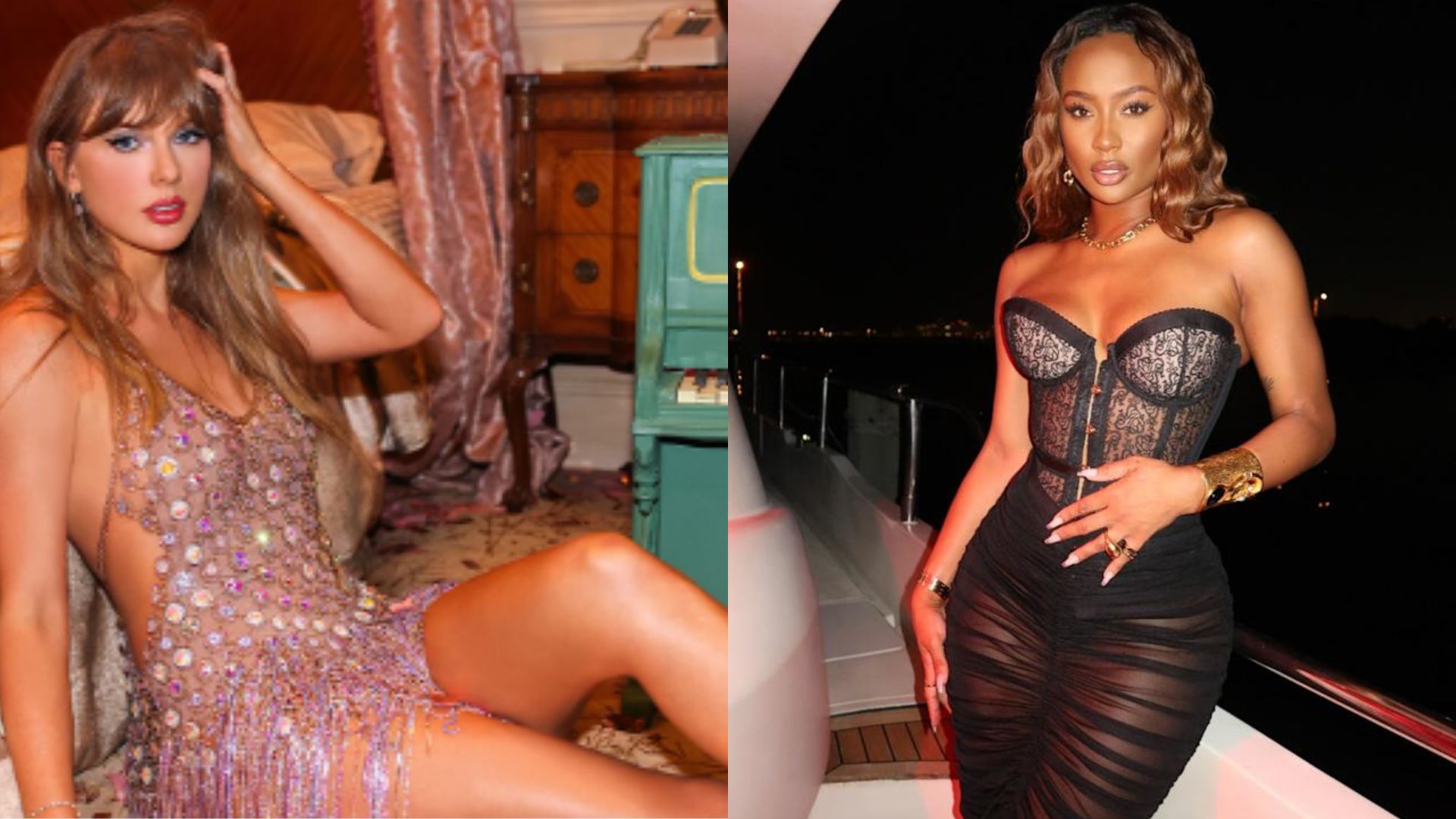 Señalan a Taylor Swift por presuntas letras racistas contra la expareja de su prometido