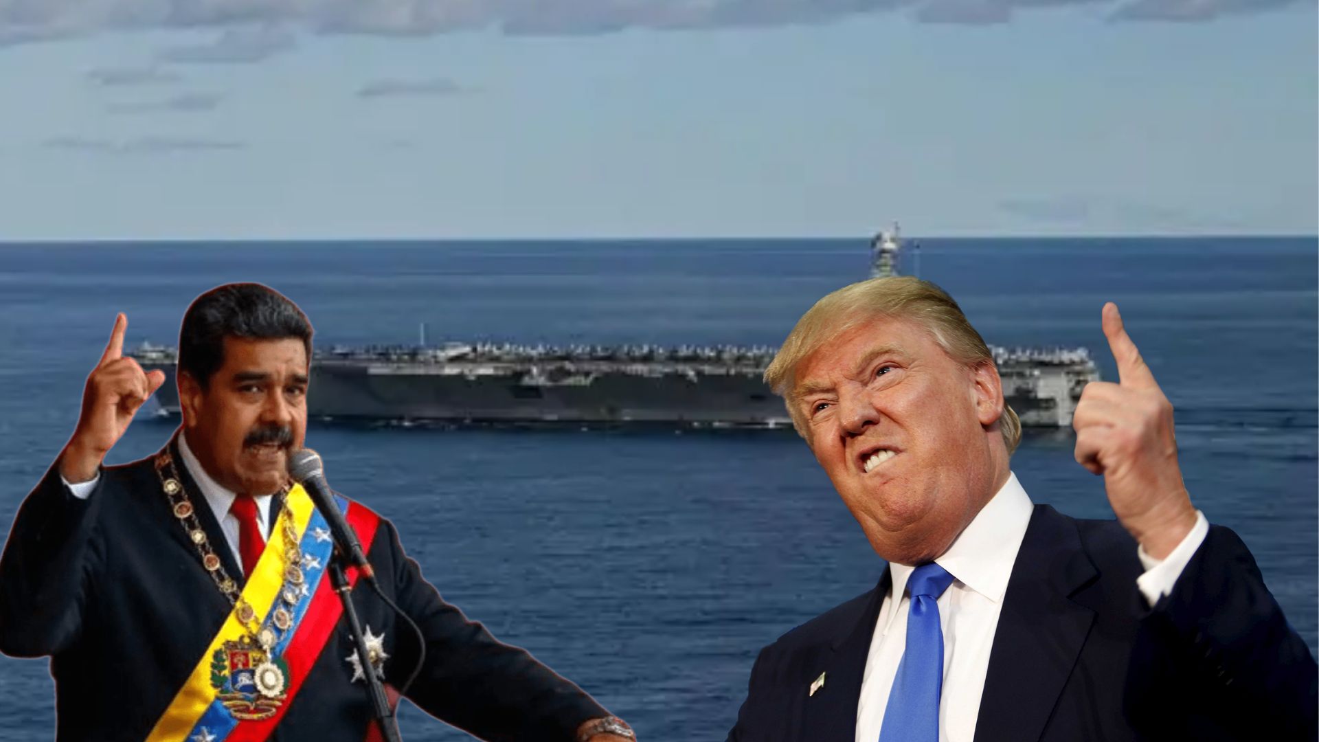 Trump asegura que no quiere invadir, ni comenzar una guerra contra Venezuela 