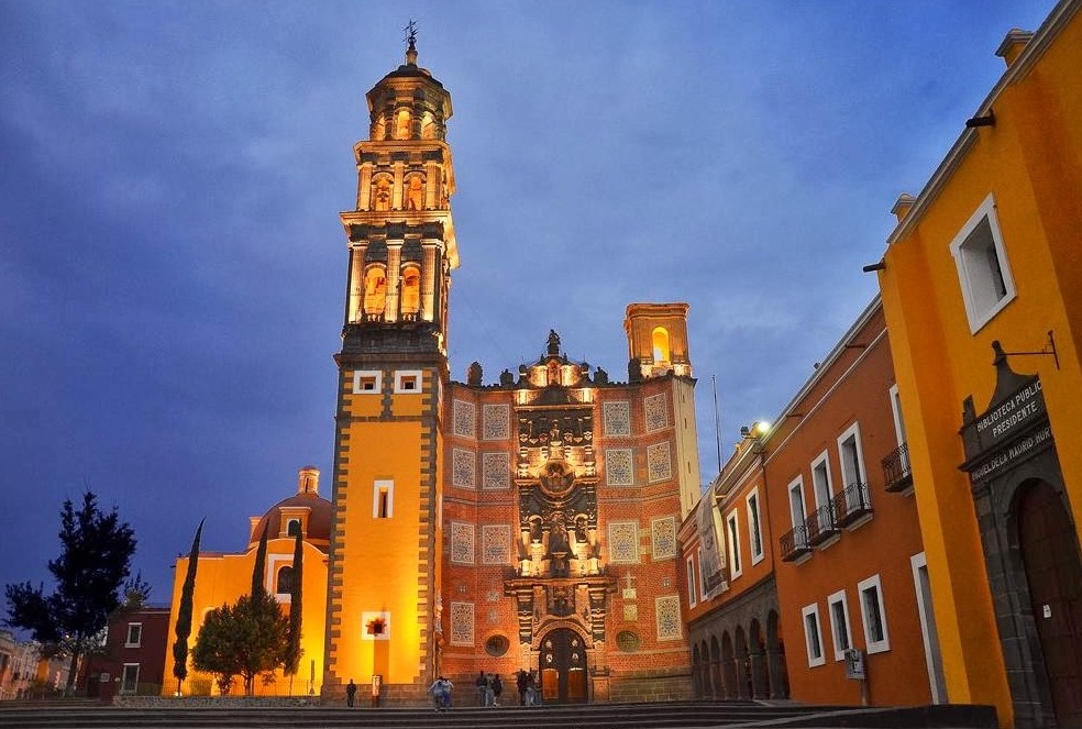 Celebran a San Francisco de Asís en el Templo de la Impresión de las llagas en Puebla