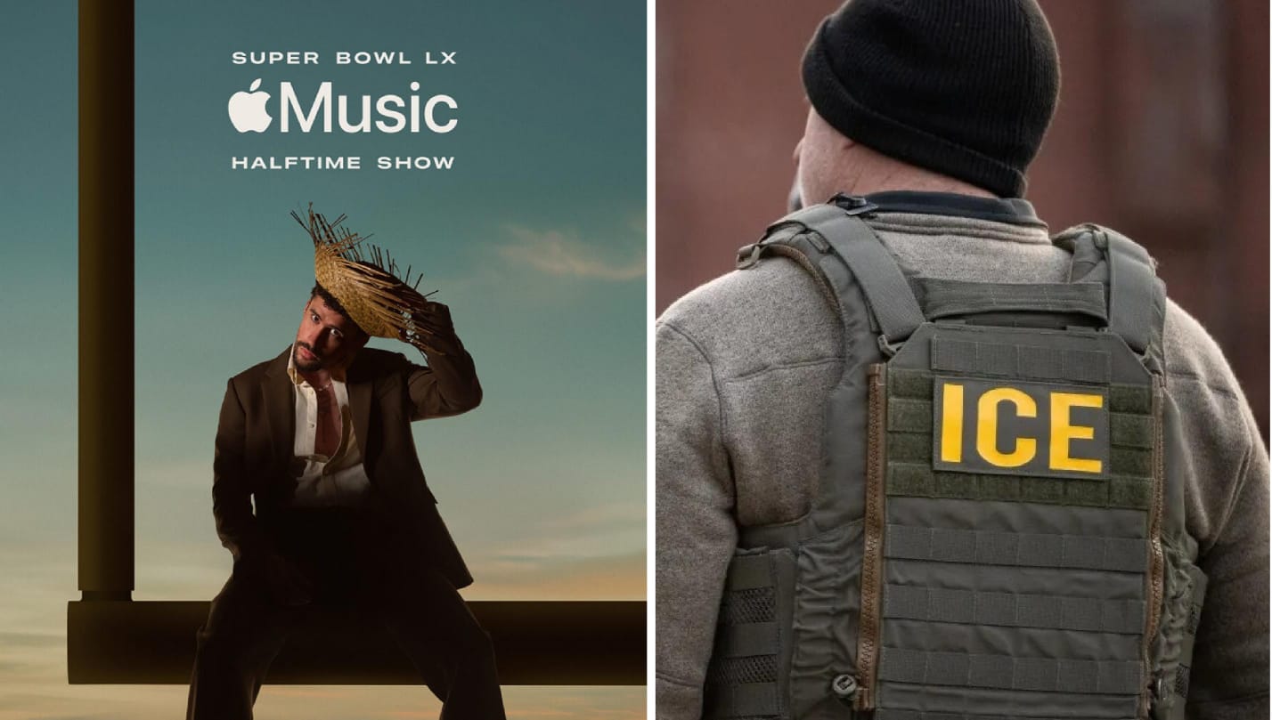 Después de confirmar la participación de Bad Bunny en el Super Bowl, ICE estará presente