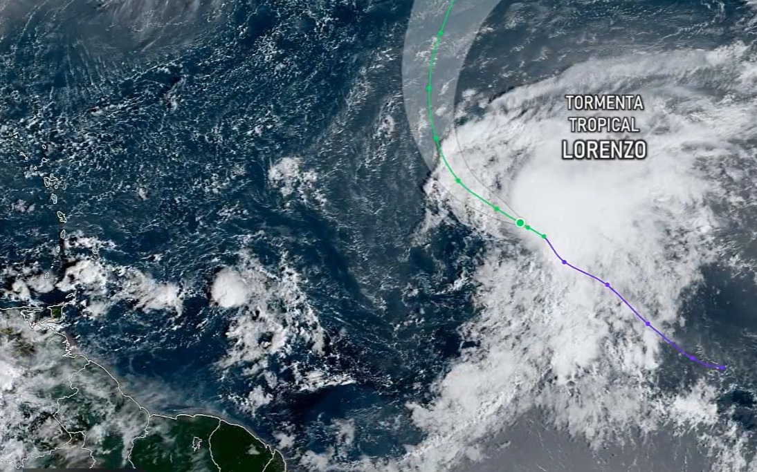 Se forma la Tormenta tropical Lorenzo en el Atlántico: CONAGUA 
