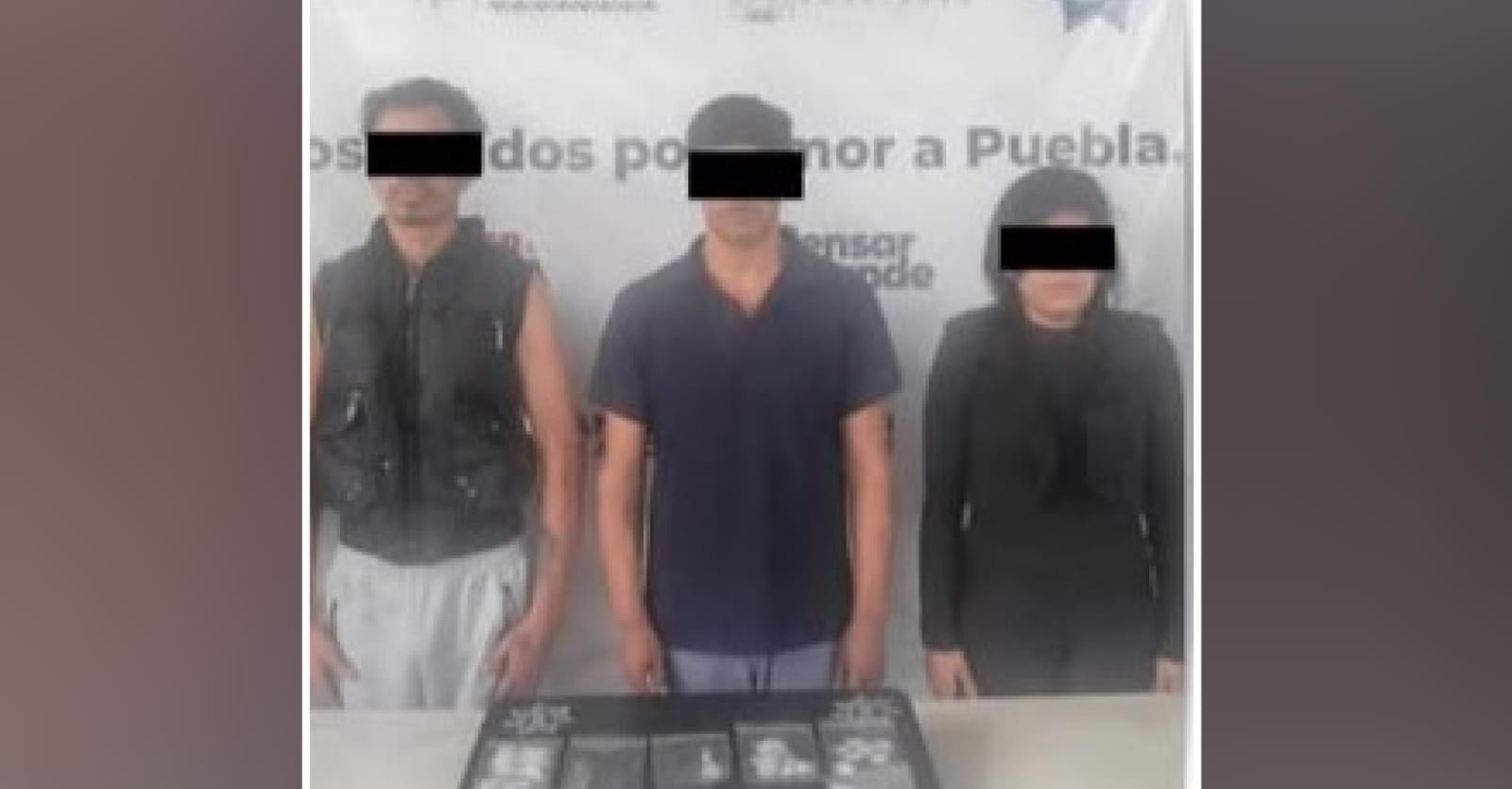 Caen integrantes de banda vinculada a presunta venta de sustancias ilícitas en Tehuacán 