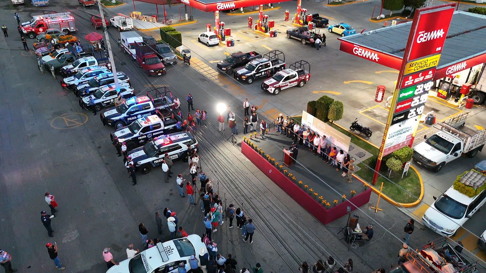 Ariadna Ayala refuerza la seguridad en Atlixco durante la temporada de día de muertos