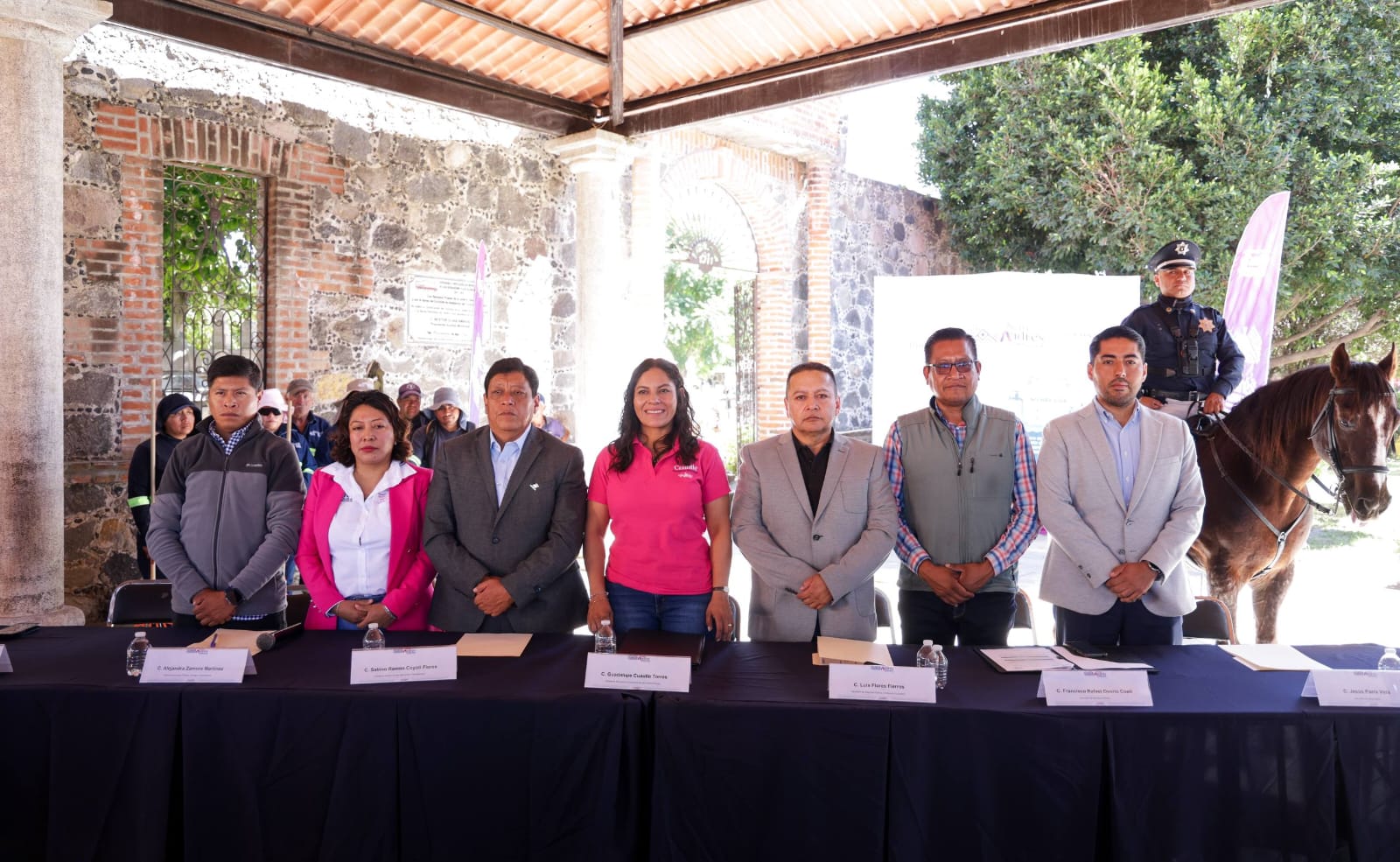 Lupita Cuautle implementa operativo especial por Día de Muertos en San Andrés Cholula