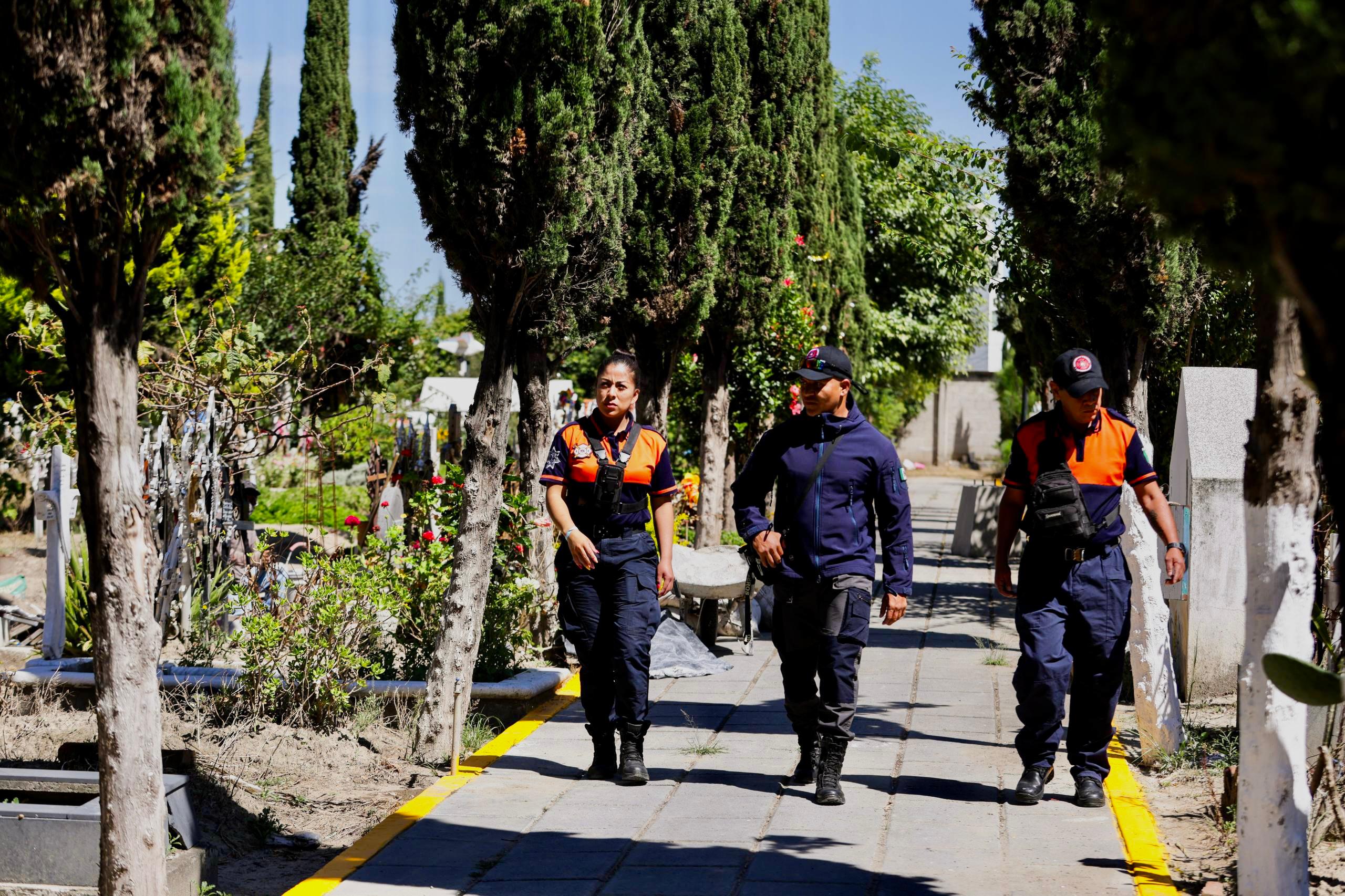 San Andrés Cholula pone en marcha Operativo Todos Santos 2025