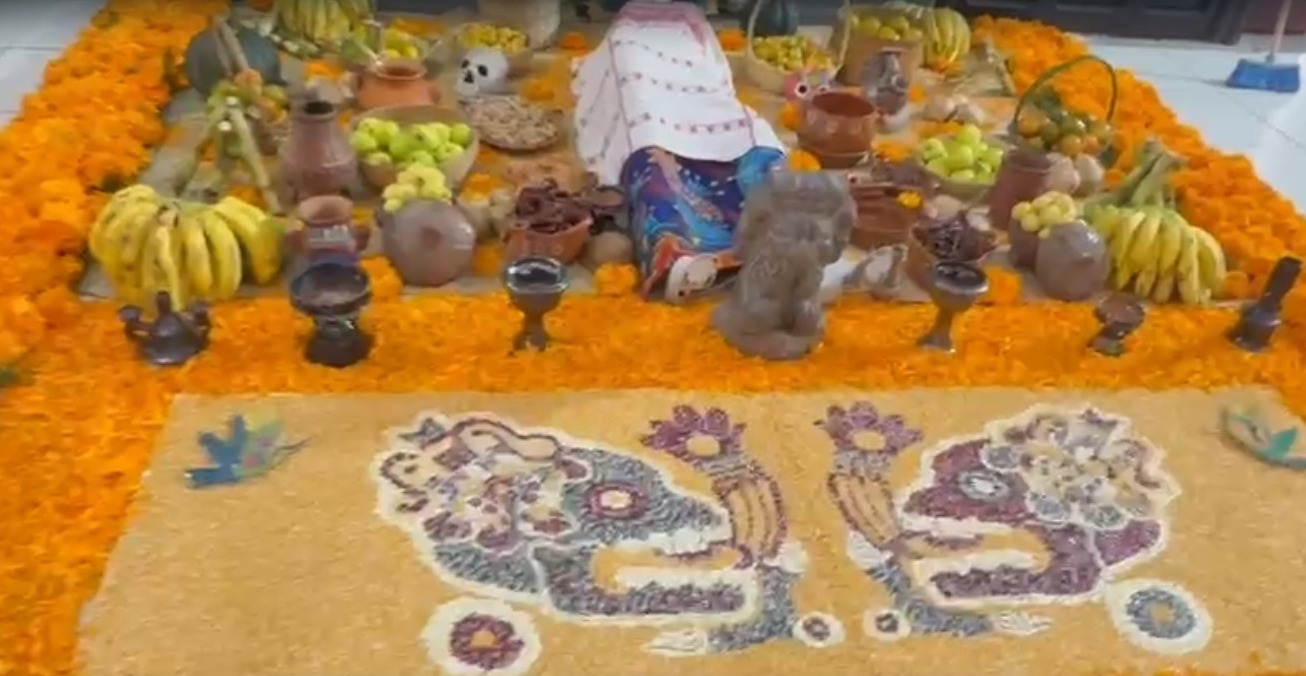 Tonantzin Fernández encabeza exposición de ofrendas en Complejo Cultural