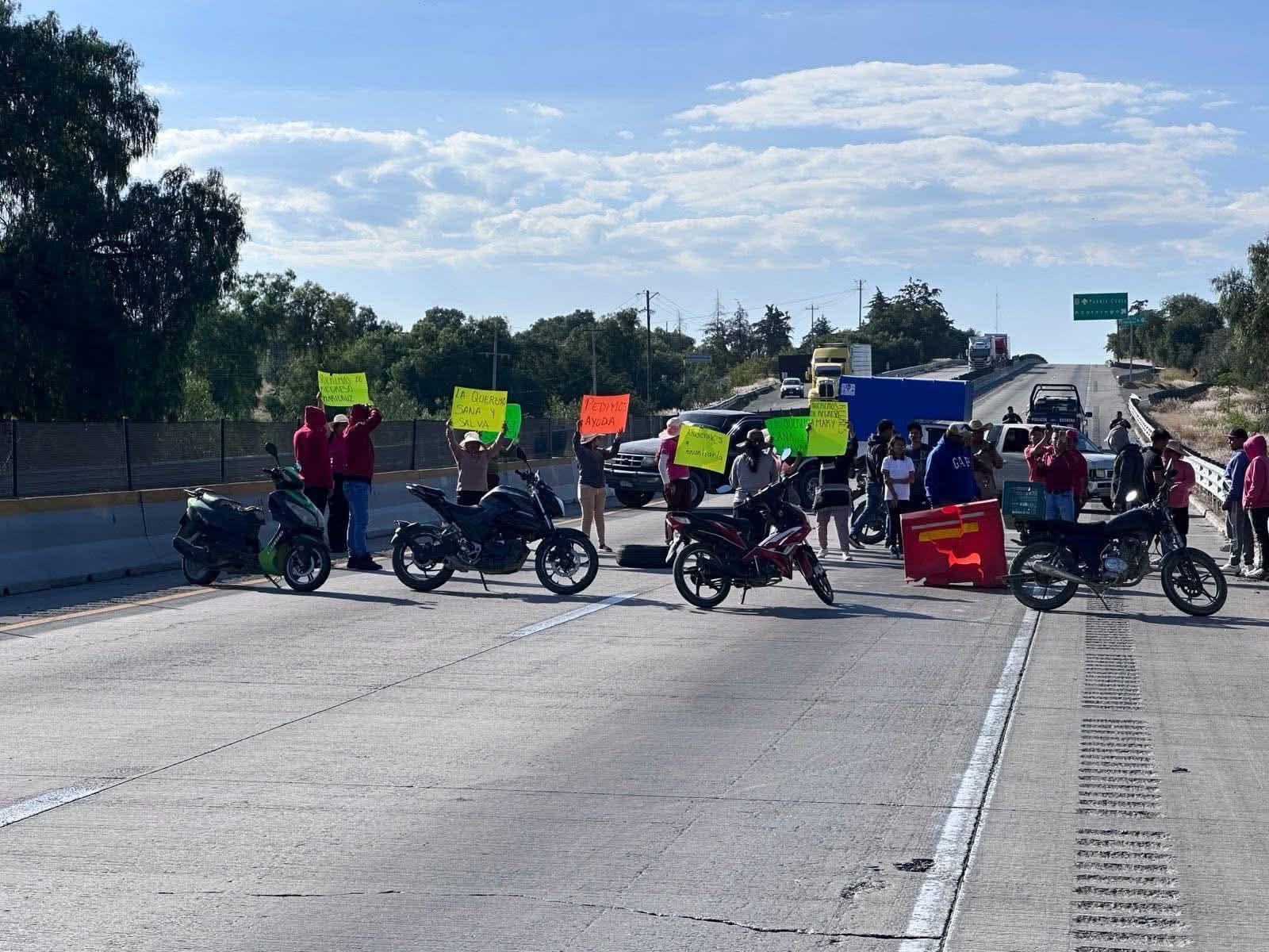 Secuestro de una mujer en Los Reyes de Juárez provoca el cierre de la autopista Puebla-Orizaba