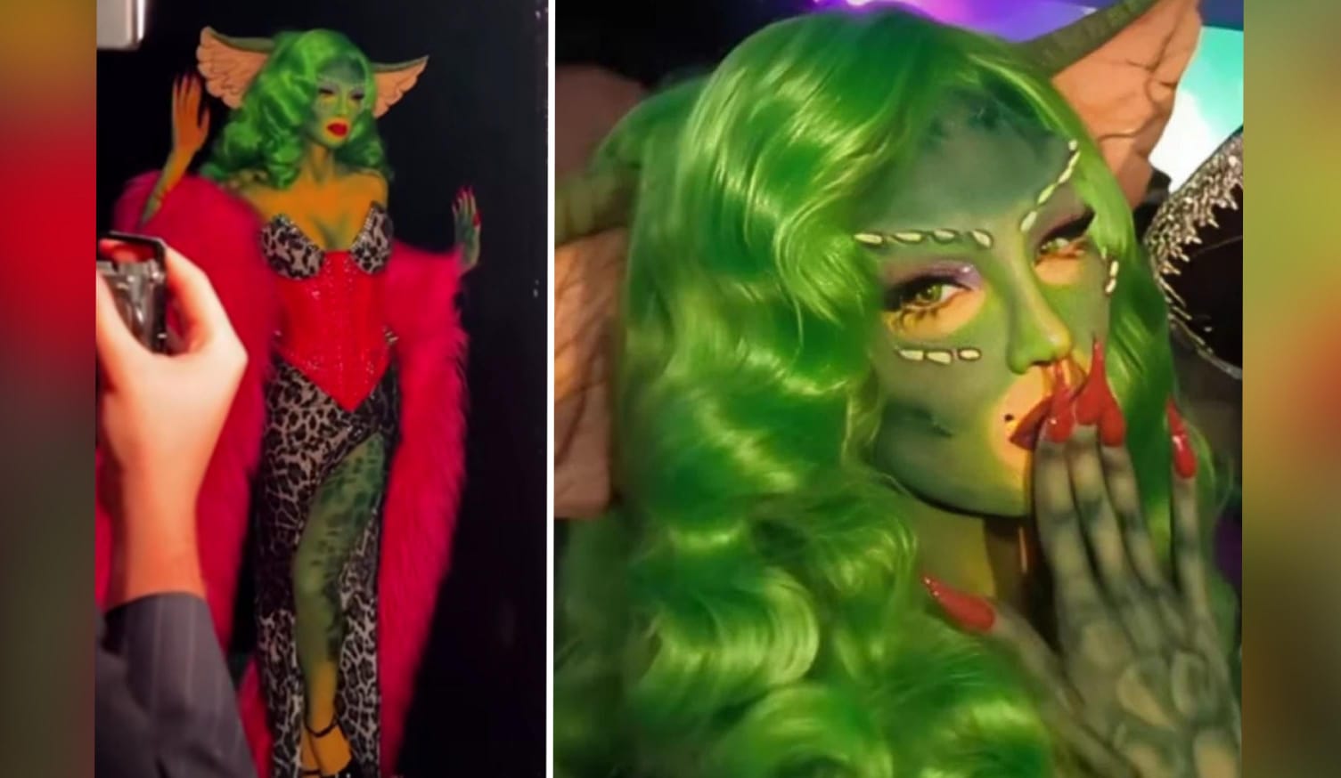 Greta Gremlin, el increíble disfraz de Belinda en el Beliween 2025 