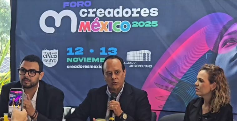 Puebla será sede del Foro Creadores México 2025