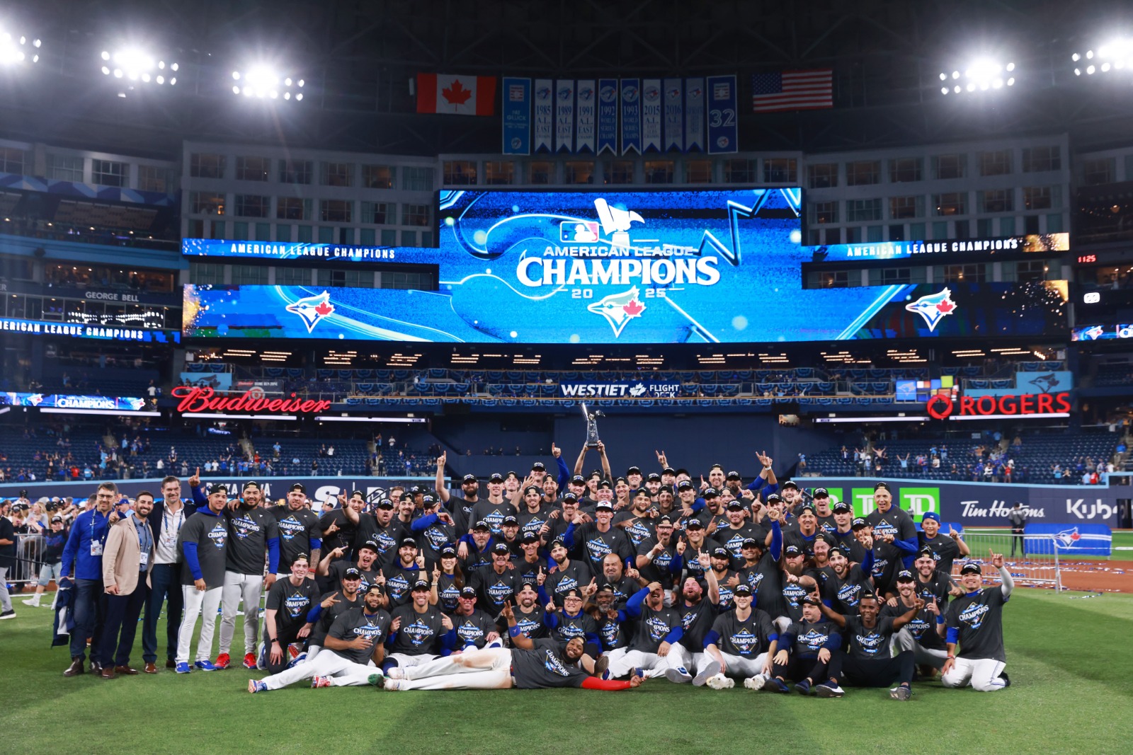 Lista la Serie Mundial en las Grandes Ligas, Toronto vs Dodgers