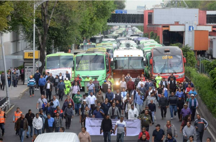Suspenden transportistas bloqueos a la CDMX este miércoles 29 de octubre