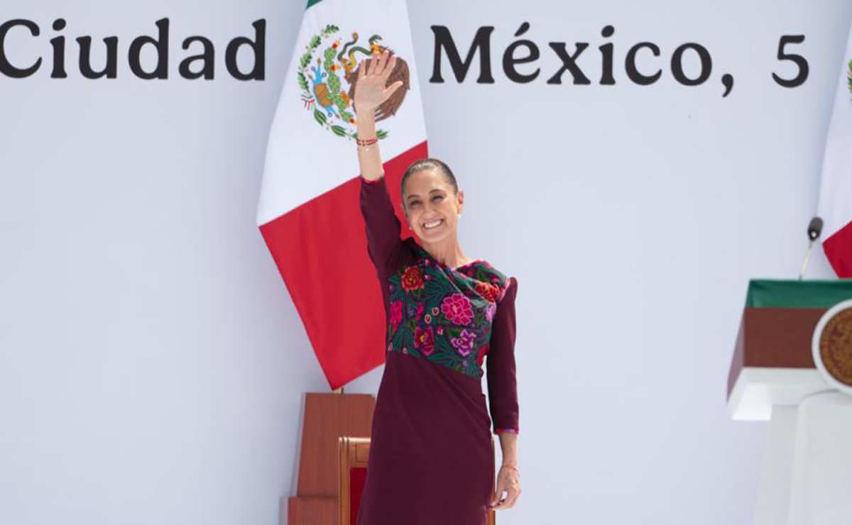 Celebra Claudia Sheinbaum su Primer año de Gobierno desde el Zócalo capitalino