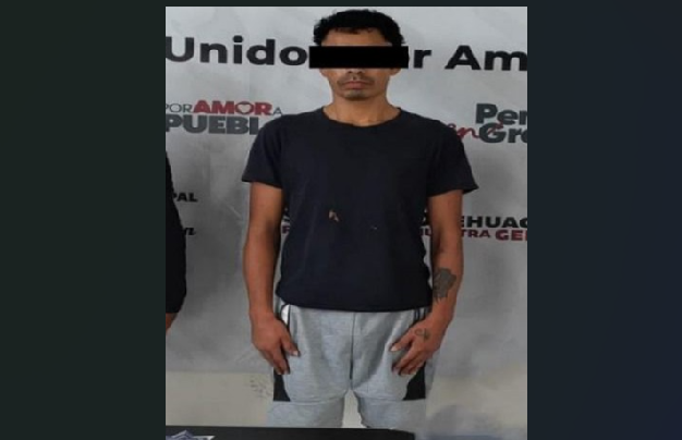Cae presunto delincuente con amplio historial delictivo en Tehuacán