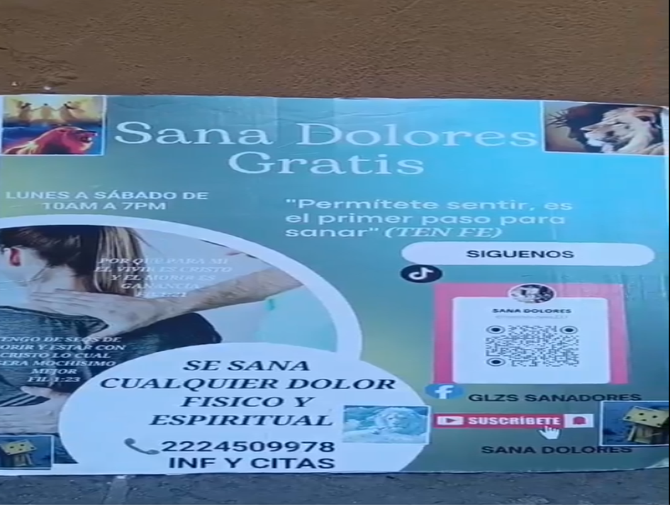 Surge en Puebla Farid González, quien afirma sana dolores