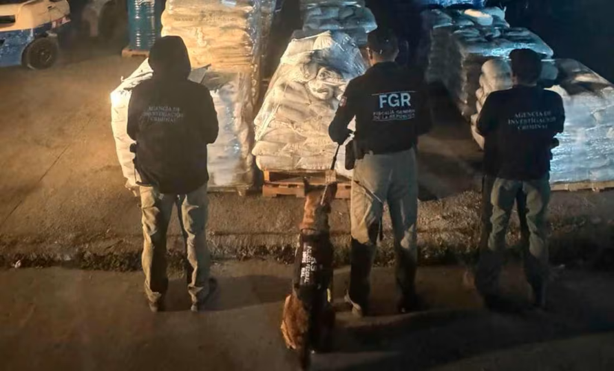 En carretera de Durango aseguran más de 13 toneladas de precursores químicos