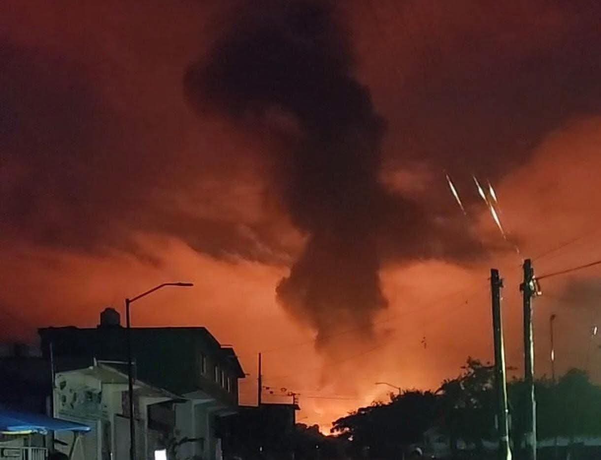 Lluvias generan explosión de ductos de PEMEX en Xicotepec