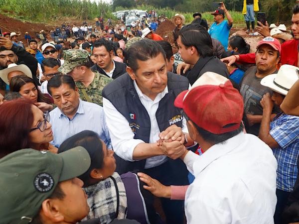 Trabajamos para reponer su patrimonio, restablecer la salud y accesos: Armenta