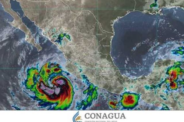 EE.UU. lanza alerta por huracán Priscilla en Baja California y Sonora