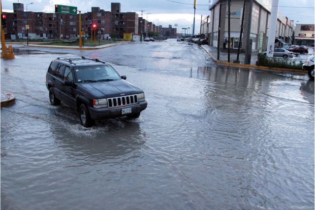Puebla capital enfrenta 12 puntos de inundaciones tras lluvias 