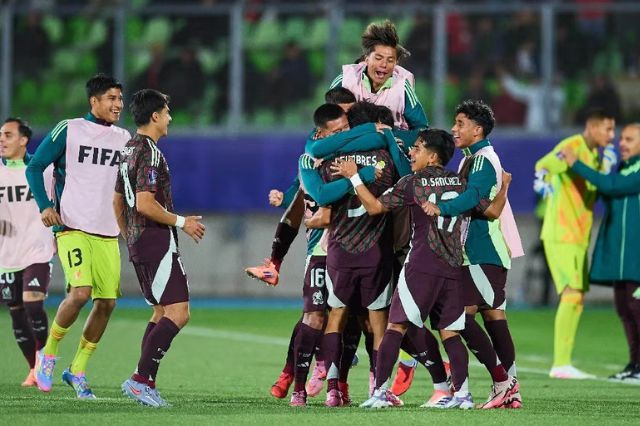 México Sub-20 aplasta a Chile 4-1 y se mete a Cuartos de Final