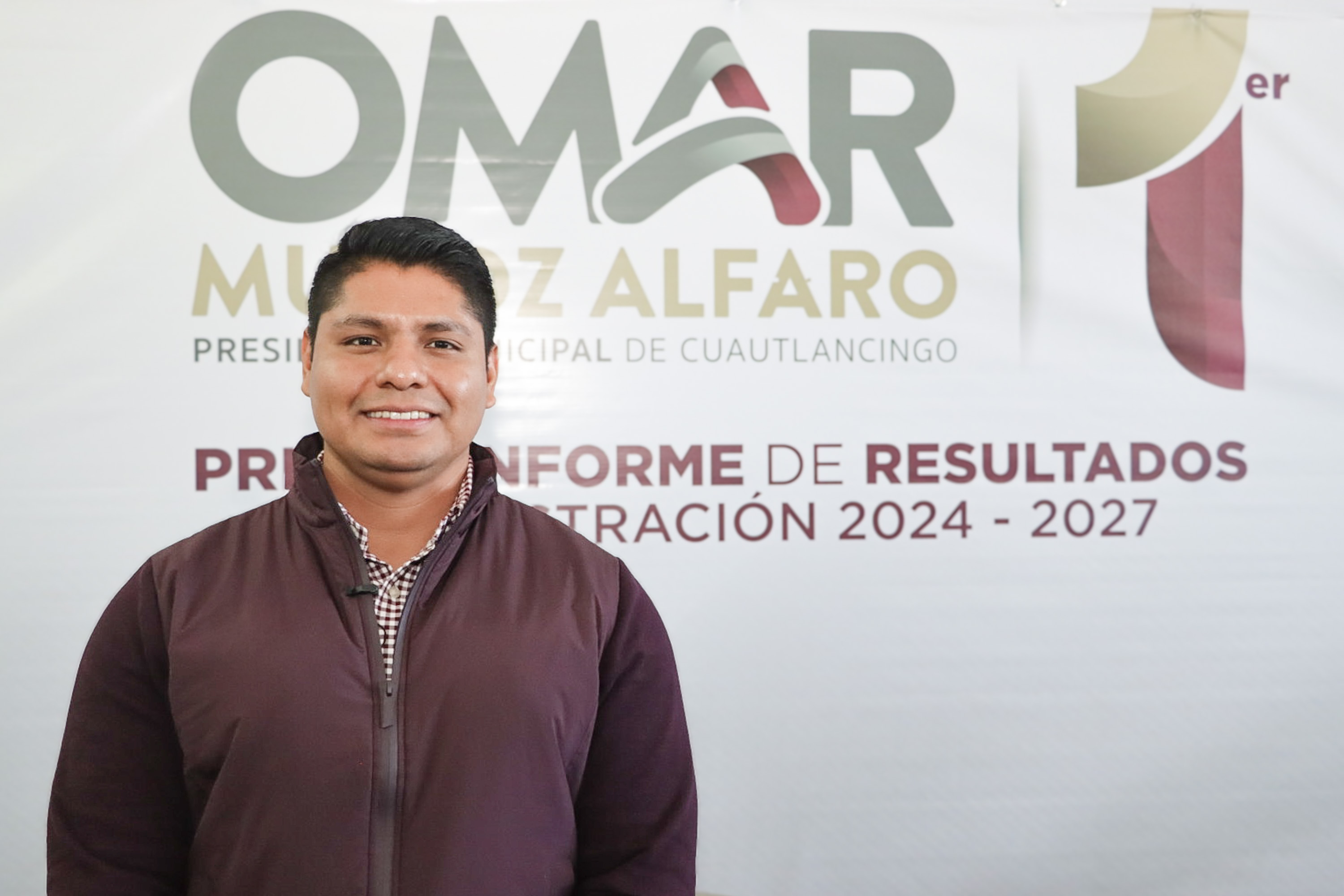 Vamos a crecer y gobernar en orden, afirmó el edil de Cuautlancingo Omar Muñoz