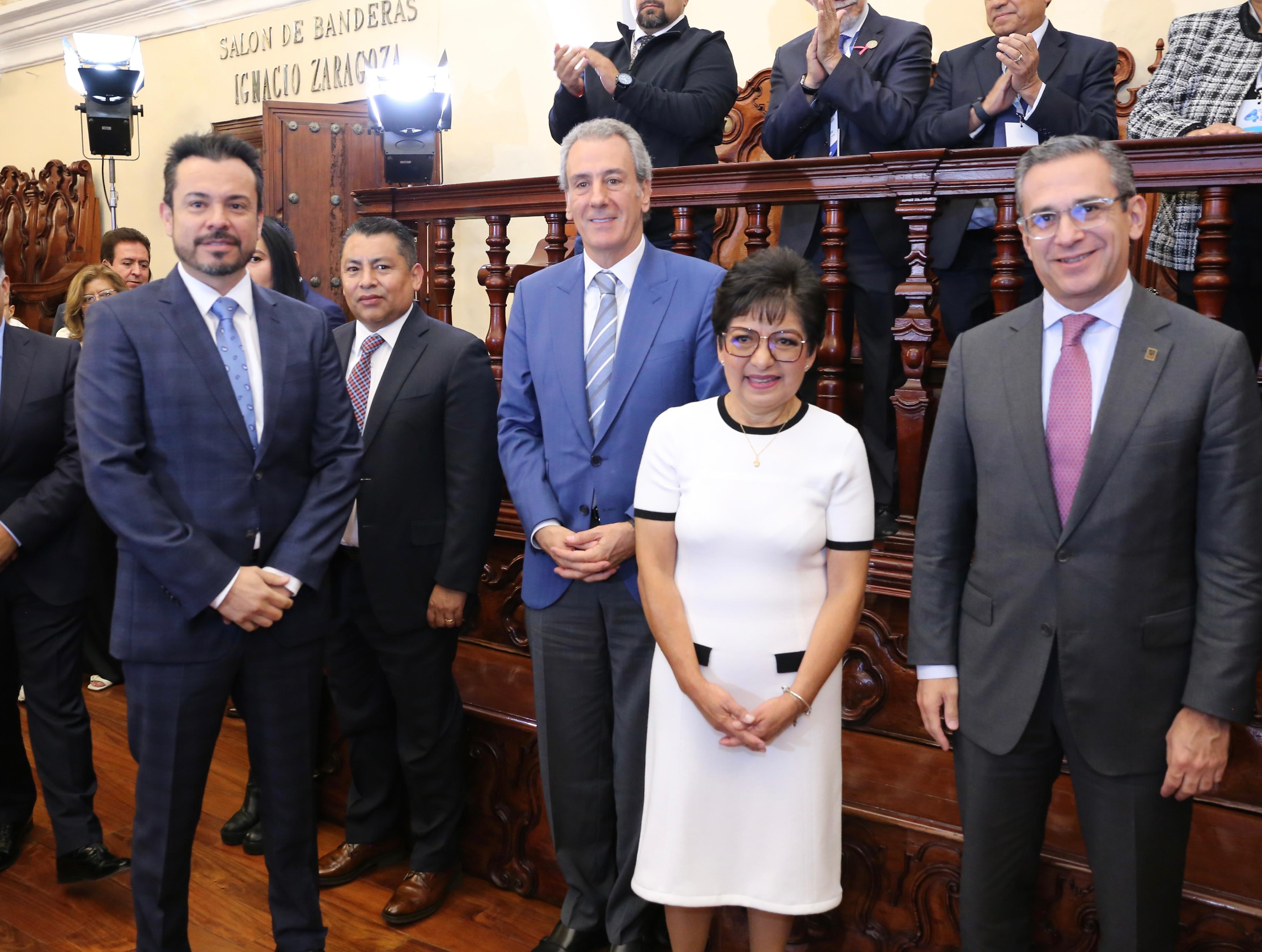 García Parra y Chedraui respaldan ratificación de Cedillo en la BUAP 