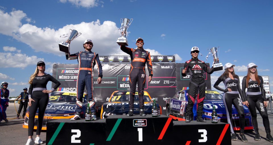 Diego Ortíz gana la NASCAR Challenge Series en el OAM