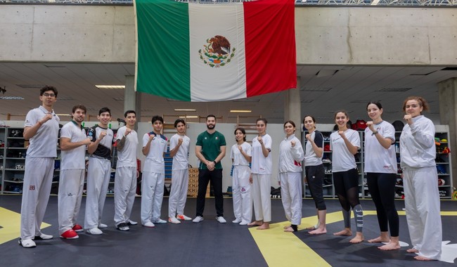 Taekwondo mexicano viaja a campamento en Corea