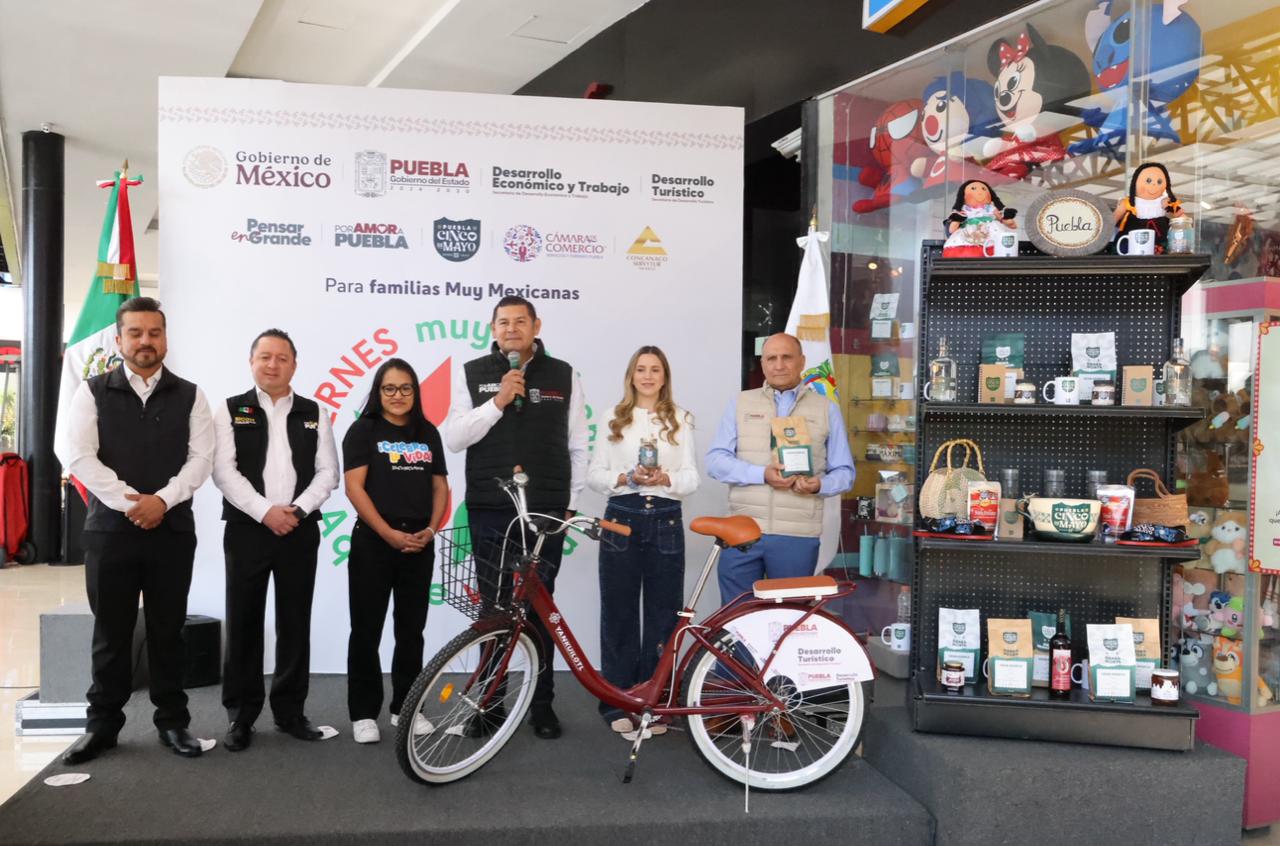 Puebla destaca en la estrategia Viernes muy Mexicano