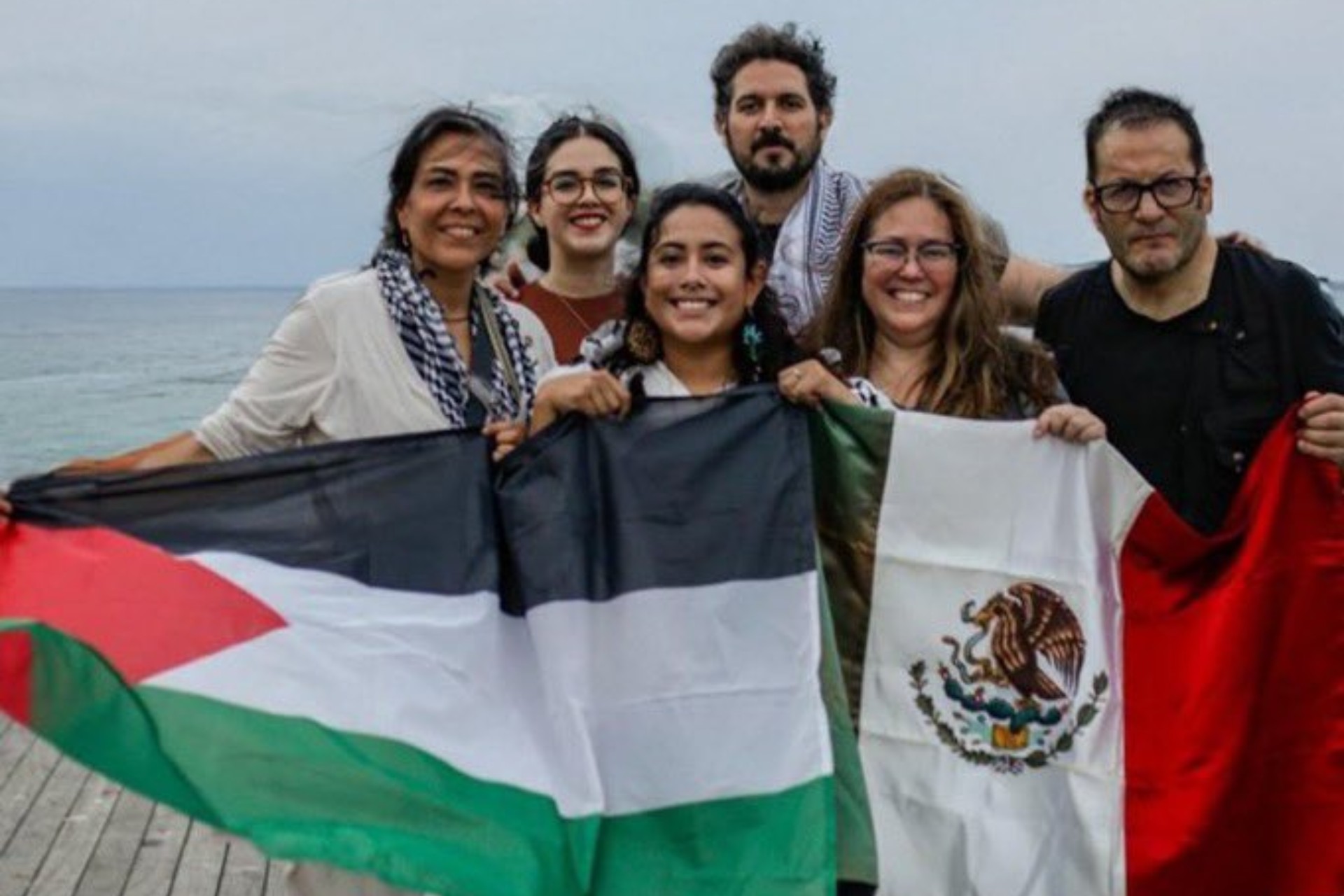 Embajador de México en Israel se entrevista con connacionales de la Flotilla Global Sumud