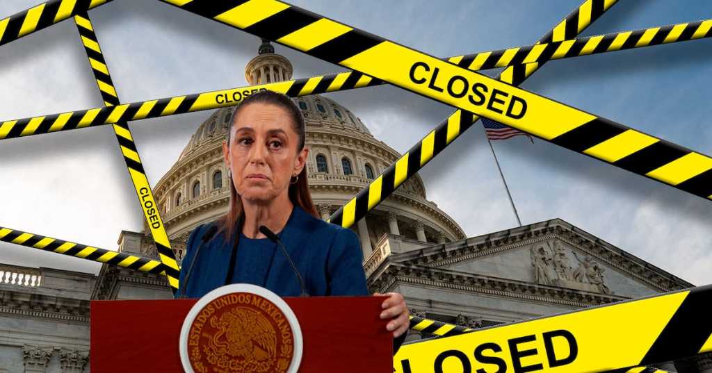 ¿Cómo afecta a México el cierre del gobierno de Trump?