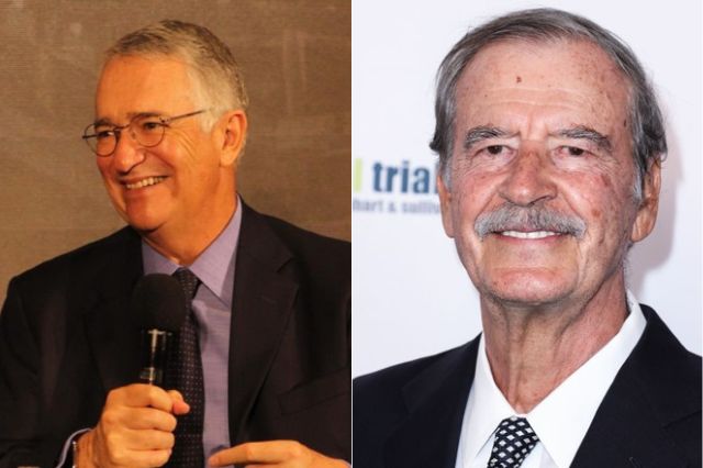 Vicente Fox apoya a Ricardo Salinas Pliego y causa revuelo en redes
