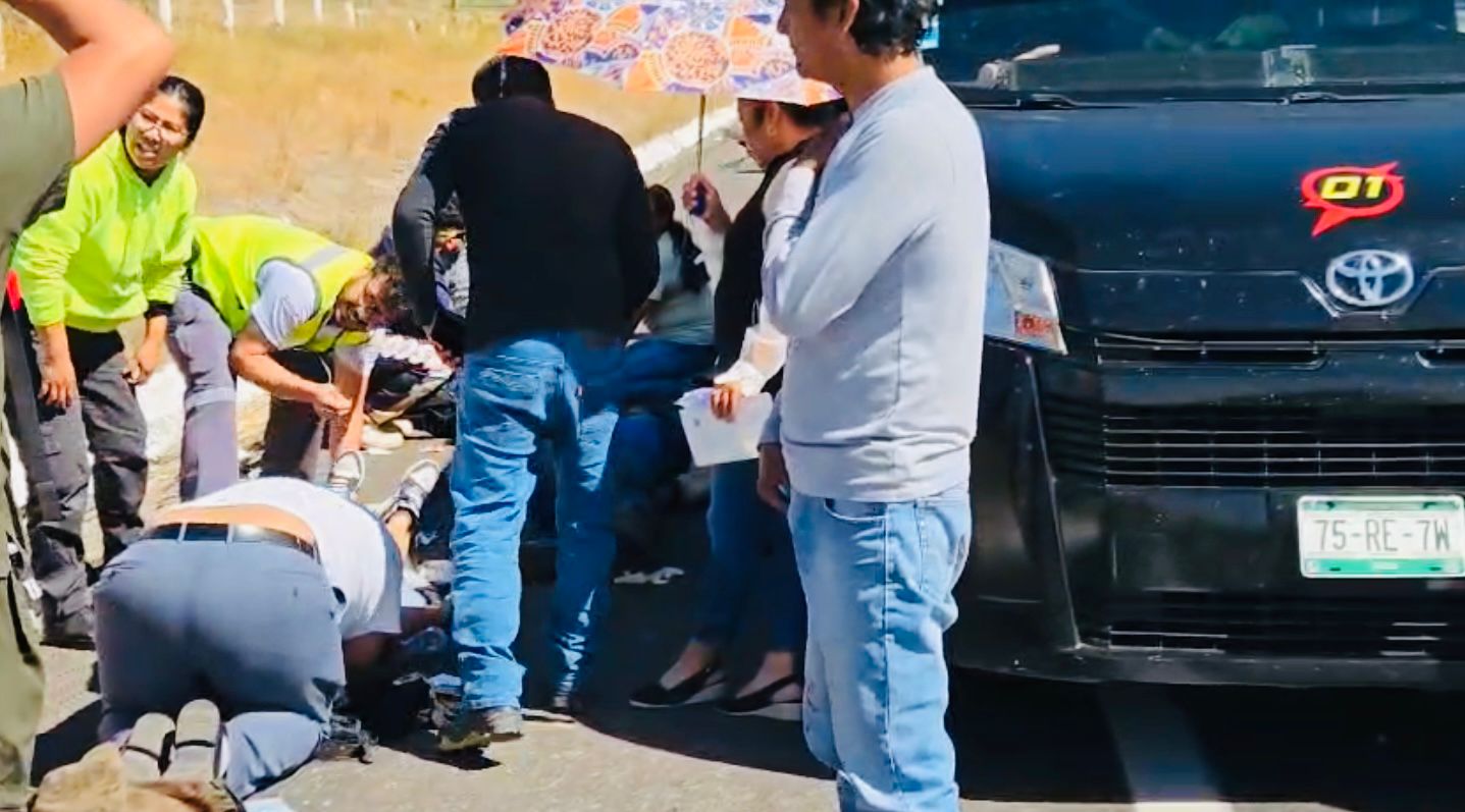 Tres heridos de gravedad este miércoles tras accidente en la vía Atlixcáyotl 