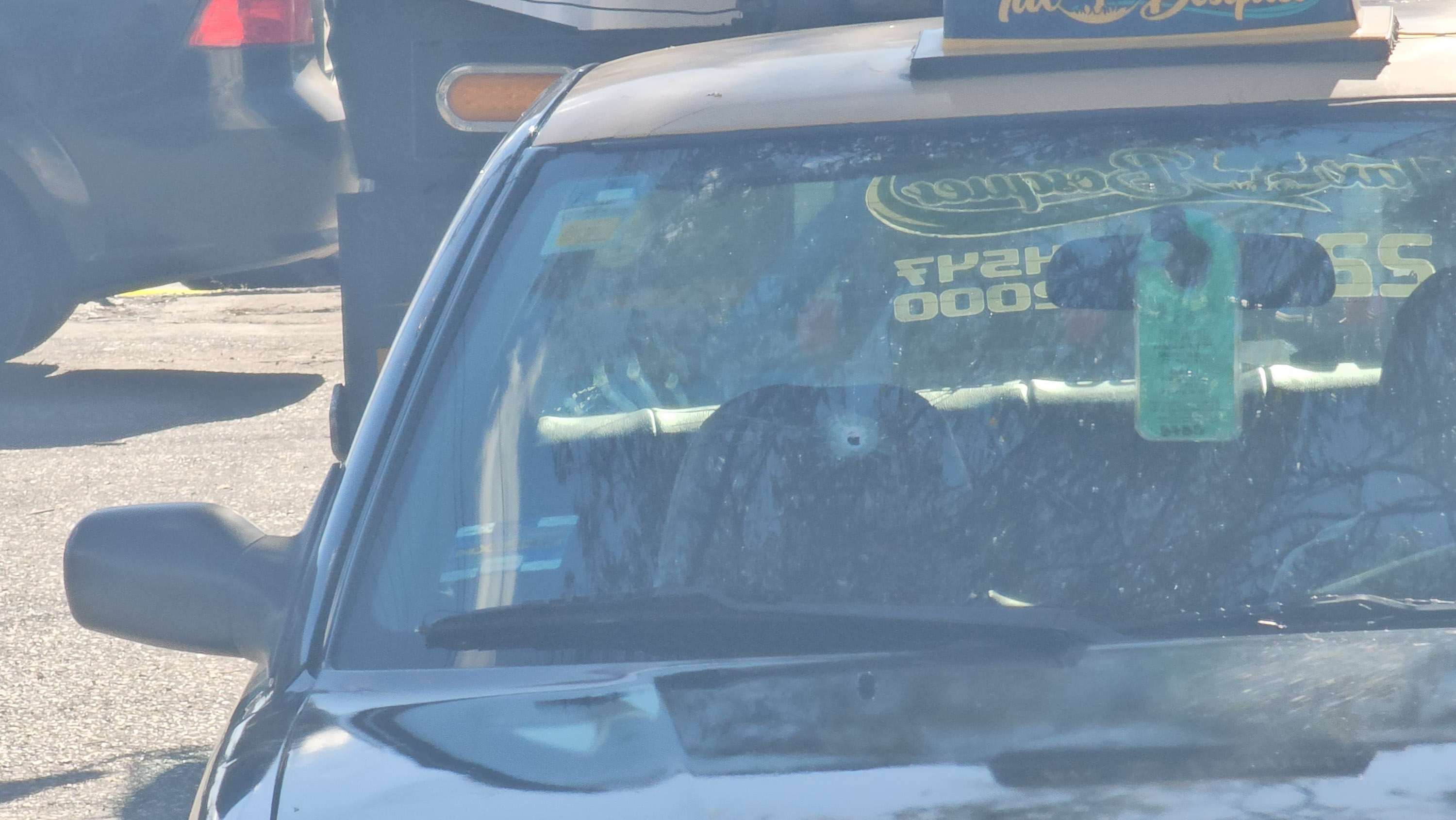 Pasajero fue baleado en un taxi en la Calzada Zaragoza