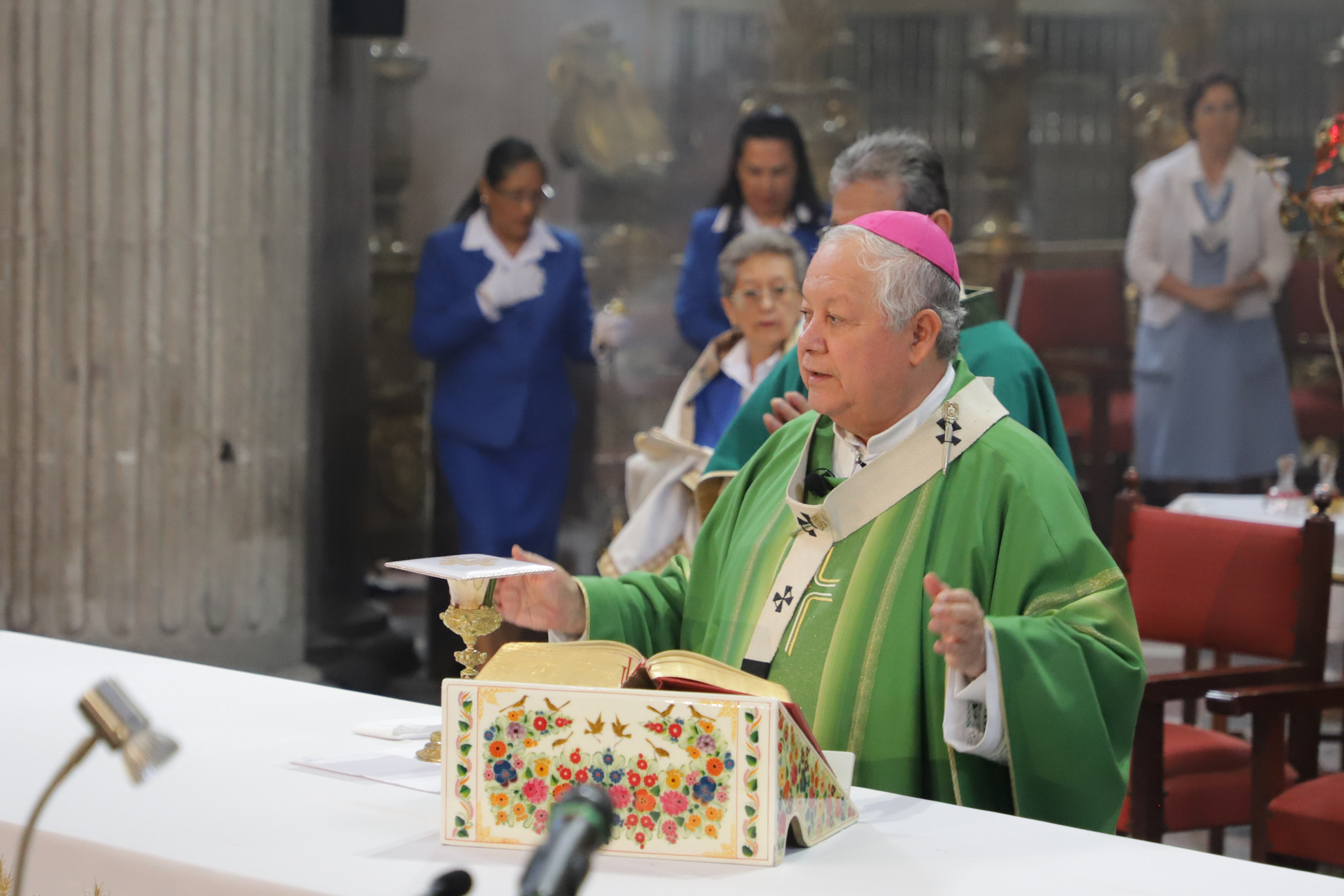 En Misa dominical, Moseñor Víctor Sánchez pidió por quienes han fallecido a causa de la violencia